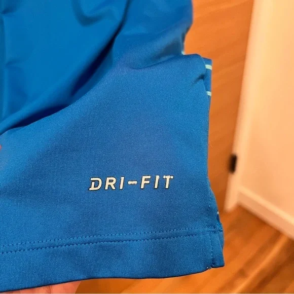 Nike Golf Dri Fit Blue Polo Shirt 890091–465 Size Large | Mens - Picture 9 of 12